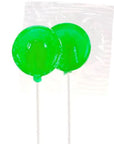 Primrose Green Lime Lollipops: 5LB Bag