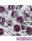 Primrose Purple Grape Lollipops: 5LB Bag