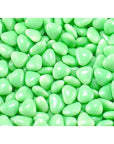 Primrose Tiny Candy Hearts - Pastel Green: 5LB Bag