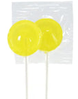 Primrose Yellow Lemon Lollipops: 5LB Bag