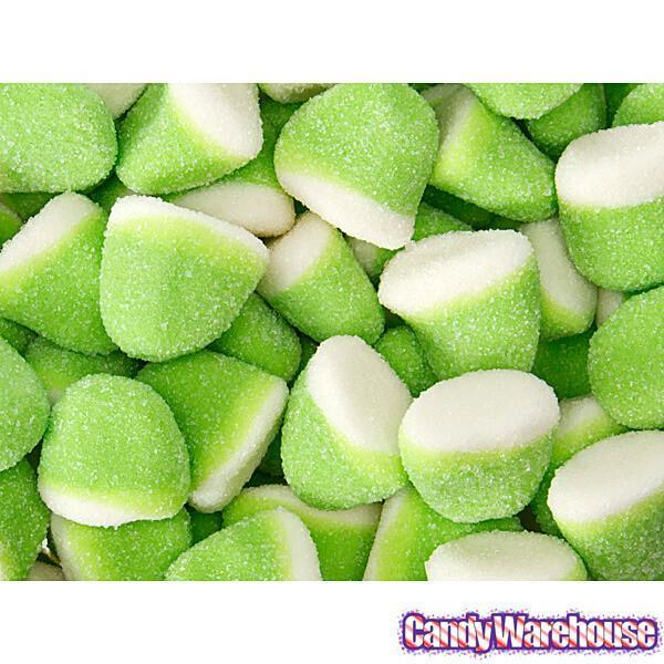 Pufflettes Gummy Bites - Green Apple: 5LB Bag - Candy Warehouse