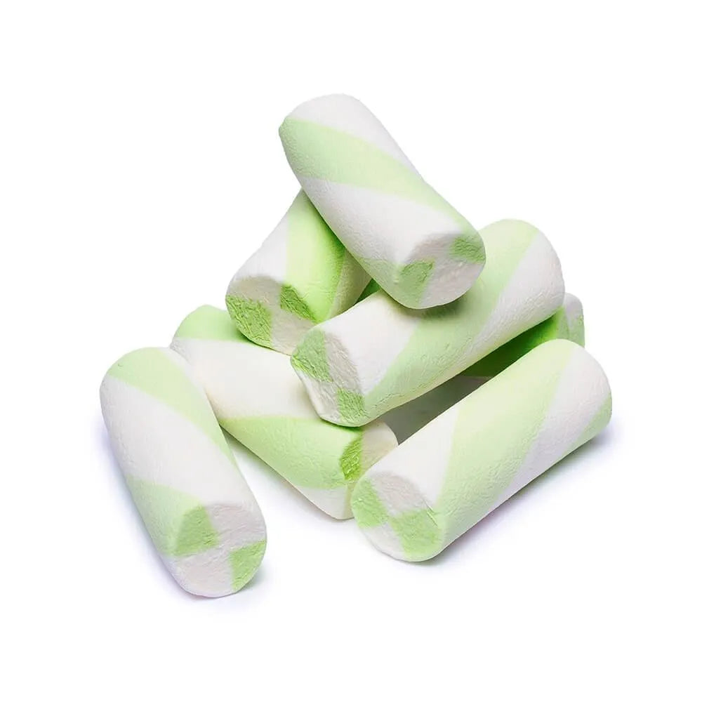 Puffy Poles Jumbo Marshmallow Twists - Apple: 1KG Bag – Candy