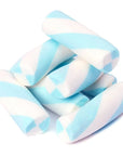 Puffy Poles Jumbo Marshmallow Twists - Blueberry: 1LB Bag