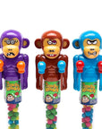 Punchy Monkey Boxing Toys with Candy: 12-Piece Box