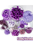 Purple 1-Inch Gumballs: 850-Piece Case