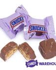 Purple Snickers Minis Candy: 10.48-Ounce Bag