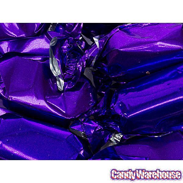 Purple Wrapped Cherry Dark Chocolate Meltaways: 1LB Bag - Candy Warehouse