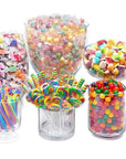 Rainbow Candy Bar Table Assortment