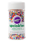 Rainbow Nonpareils Sprinkles: 3-Ounce Bottle