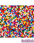 Rainbow Nonpareils Sprinkles: 3-Ounce Bottle