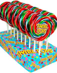 Rainbow Twirl Pops: 18-Piece Display