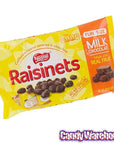 Raisinets Milk Chocolate Raisins Candy Fun Size Packs: 15-Piece Bag