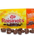 Raisinets Milk Chocolate Raisins Candy Packs: 36-Piece Box