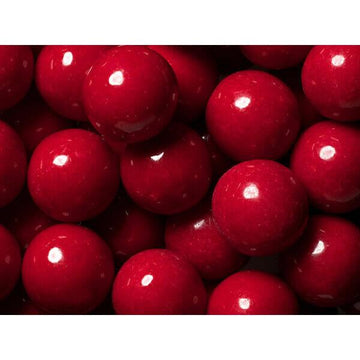 Red 1-Inch Gumballs: 2LB Bag - Candy Warehouse