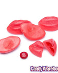 Red Gummy Lips Candy: 1KG Bag