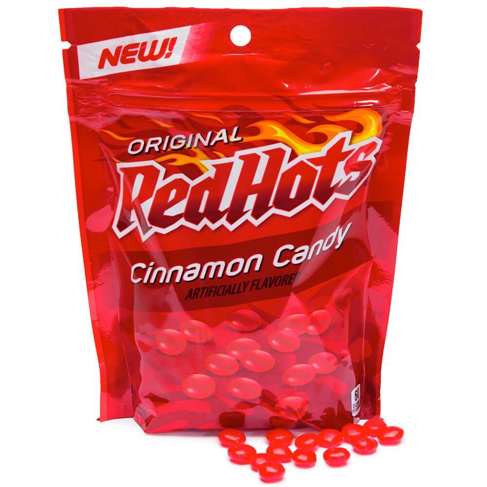 Red Hots Cinnamon Imperials Candy: 10-Ounce Bag