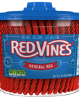 Red Vines Licorice Twists Candy: 5LB Tub