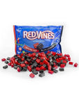 Red Vines Original Red & Black Licorice Mixed Bites: 1LB Bag