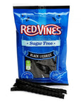 Red Vines Sugar Free Licorice Twists 5-Ounce Bags - Black Licorice: 12-Piece Box