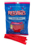 Red Vines Sugar Free Licorice Twists 5-Ounce Bags - Strawberry: 12-Piece Case