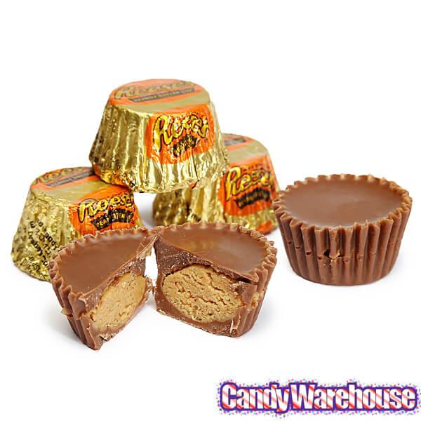 Reese's Peanut Butter Cups Miniatures: 105-Piece Box - Candy Warehouse
