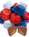Reese's Peanut Butter Cups Miniatures - USA Colors Assortment: 100-Piece Bag