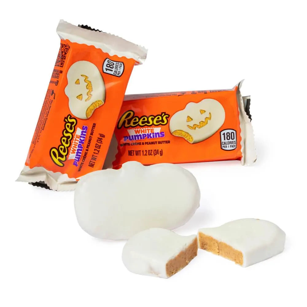 Reese's White Creme Pumpkins: 6-Piece Pack – Candy Warehouse