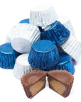 Reeses Peanut Butter Cups Color Combo - Dark Blue and White: 400-Piece Box