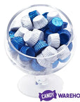 Reeses Peanut Butter Cups Color Combo - Dark Blue and White: 400-Piece Box