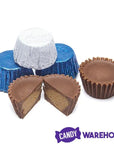 Reeses Peanut Butter Cups Color Combo - Dark Blue and White: 400-Piece Box