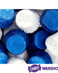 Reeses Peanut Butter Cups Color Combo - Dark Blue and White: 400-Piece Box