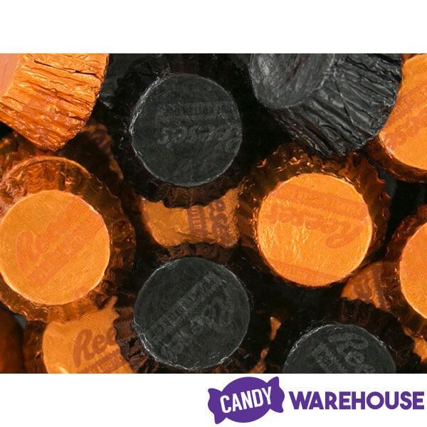 Reeses Peanut Butter Cups Color Combo - Orange and Black: 400-Piece Box - Candy Warehouse
