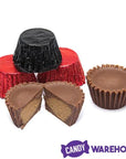 Reeses Peanut Butter Cups Color Combo - Red and Black: 400-Piece Box
