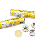 Regal Crown Sour Lemon Hard Candy Rolls: 24-Piece Box
