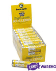 Regal Crown Sour Lemon Hard Candy Rolls: 24-Piece Box