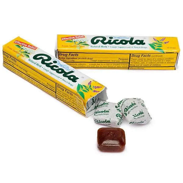 Ricola Herb Candy Drops Packs: 18-Piece Box – Candy Warehouse