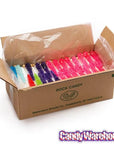 Rock Candy Crystal Sticks Assortment - Unwrapped: 120-Piece Box