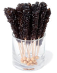 Rock Candy Crystal Sticks - Black: 120-Piece Case