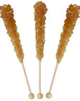 Rock Candy Crystal Sticks - Brown: 120-Piece Case