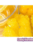 Rock Candy Crystal Sticks - Yellow - Wrapped: 100-Piece Case