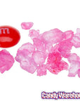 Rock Candy Crystals - Pink: 5LB Box