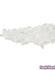 Rock Candy Swizzle Sticks - White - Unwrapped: 72-Piece Box