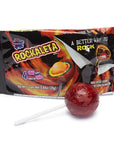 Rockaleta Gum Centered Chili Lollipops: 30-Piece Display
