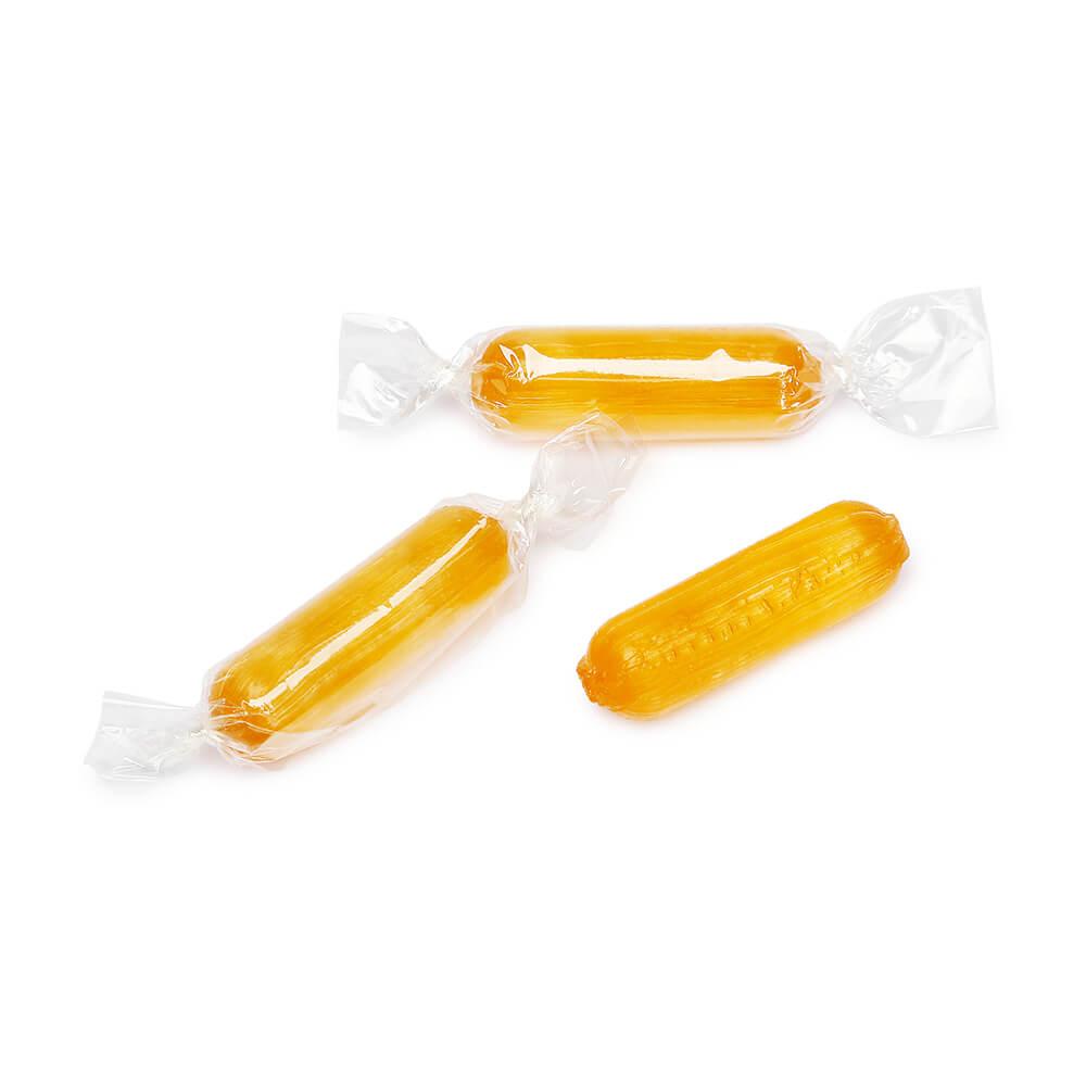 Rods Hard Candy - Butterscotch: 3LB Bag - Candy Warehouse