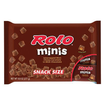 Rolo Minis Candy Snack Size Packs: 15-Piece Bag - Candy Warehouse