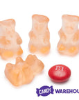 Rose Champagne Gummy Bears Candy: 3KG Bag