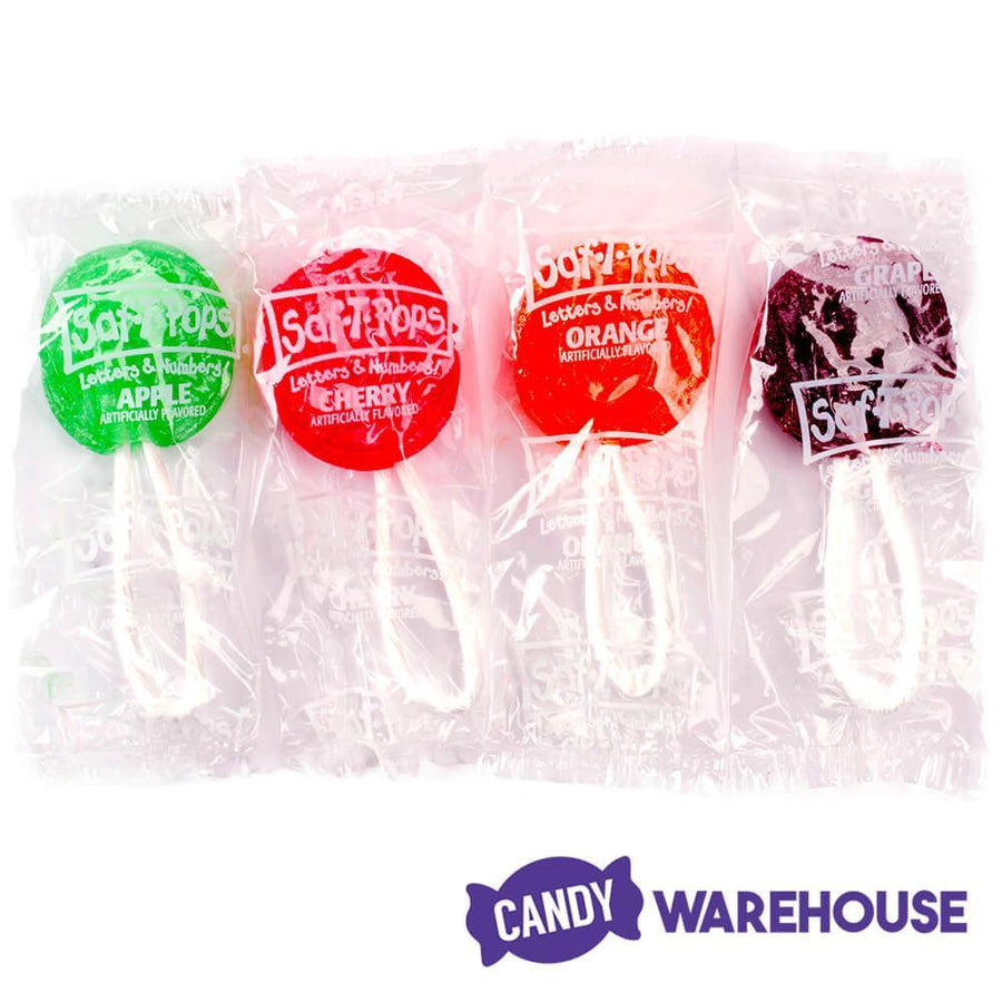 Saf-T-Pops Lollipops: 100-Piece Box - Candy Warehouse