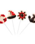 Sailing Themed Lollipops: 12-Piece Box