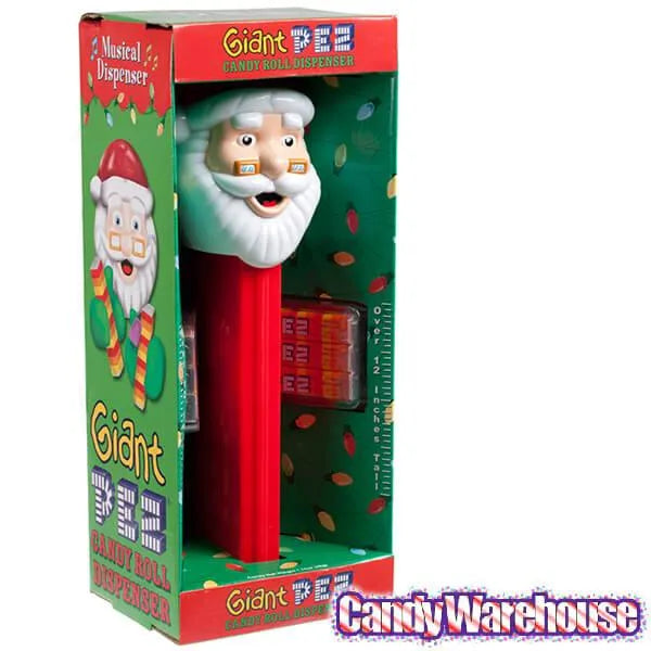 Santa Claus Giant PEZ Candy Dispenser – Candy Warehouse