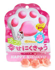Senjaku Panda Paws Gummy Candy Packs - Peach: 6-Piece Box